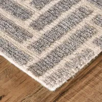 Weave And Wander Palatez Geometric Hand Tufted Indoor Rectangle Area Rugs