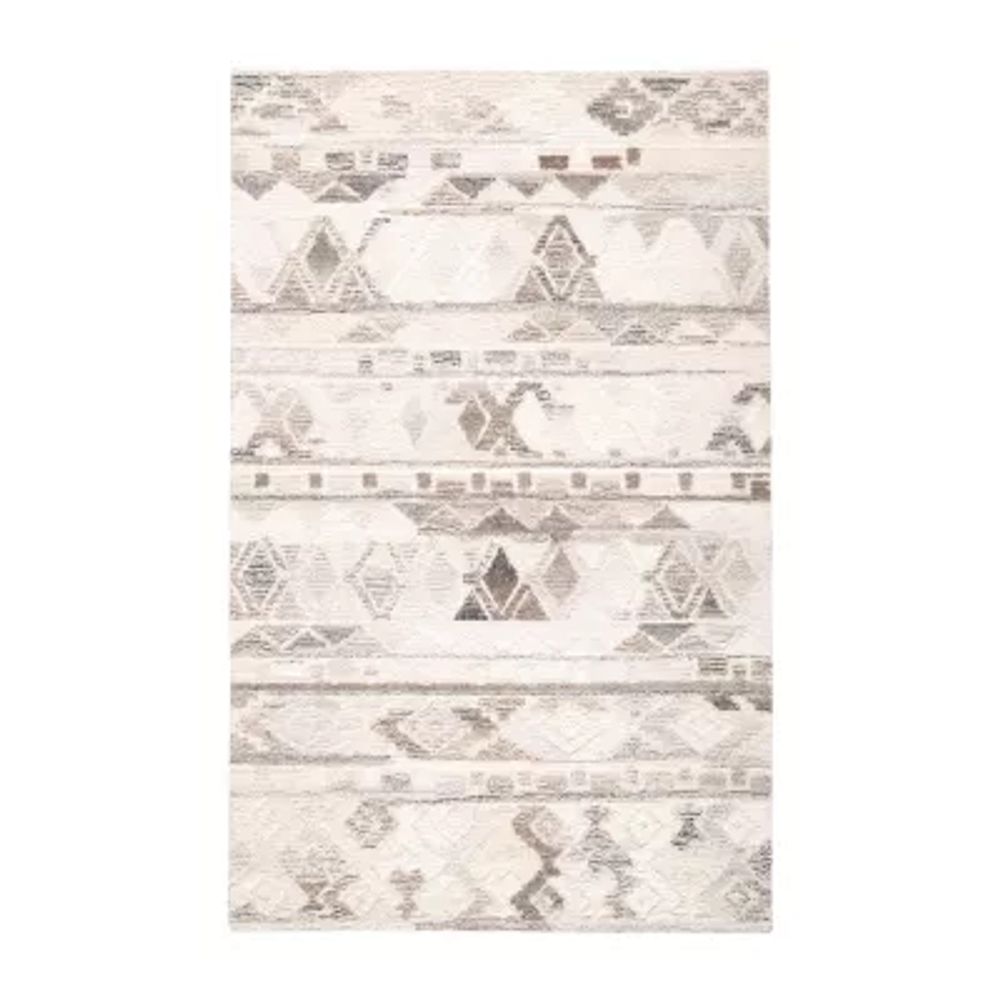 Weave And Wander Palatez Abstract Hand Tufted Indoor Rectangle Area Rugs