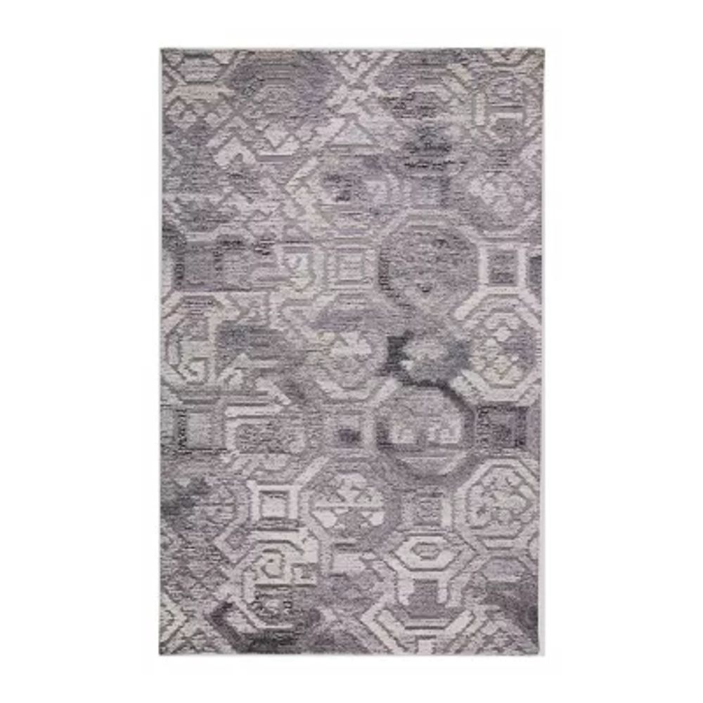 Weave And Wander Palatez Abstract Hand Tufted Indoor Rectangle Area Rugs