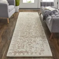 Weave And Wander Khalo Floral Hand Tufted Indoor Rectangular Runner