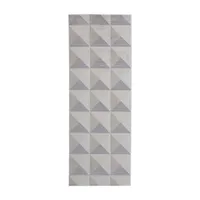 Weave And Wander Orin Geometric Machine Made Indoor Rectangular Runner