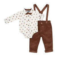 Little Lad Baby Boys 2-pc. Pant Set