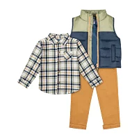 Little Lad Baby Boys 3-pc. Pant Set