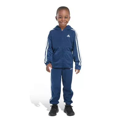 adidas Little Boys 2-pc. Track Suit