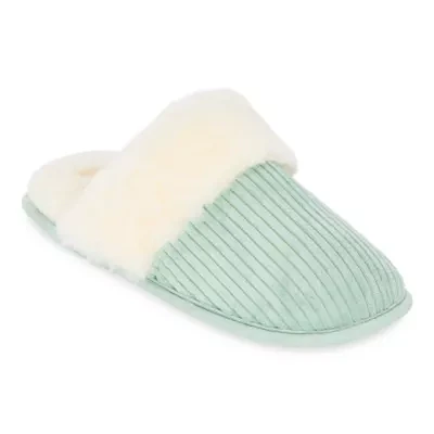 east 5th Ribbed Mule Womens Slip-On Slippers