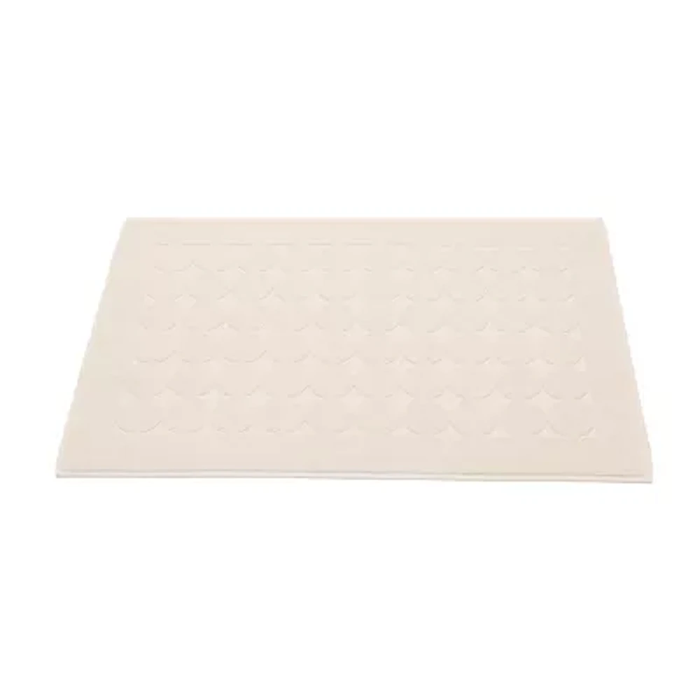 Linum Home Textiles Sinemis Circle Design Quick Dry Bath Mat