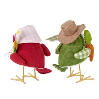 Linden Street 2-pc. Flower Gardener Bird Set Easter Tabletop Decor