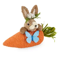 Linden Street Carrot Sisal Easter Tabletop Decor