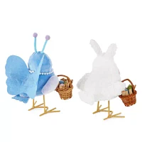 Linden Street 2-pc. Butterfly Bunny Bird Set Easter Tabletop Decor