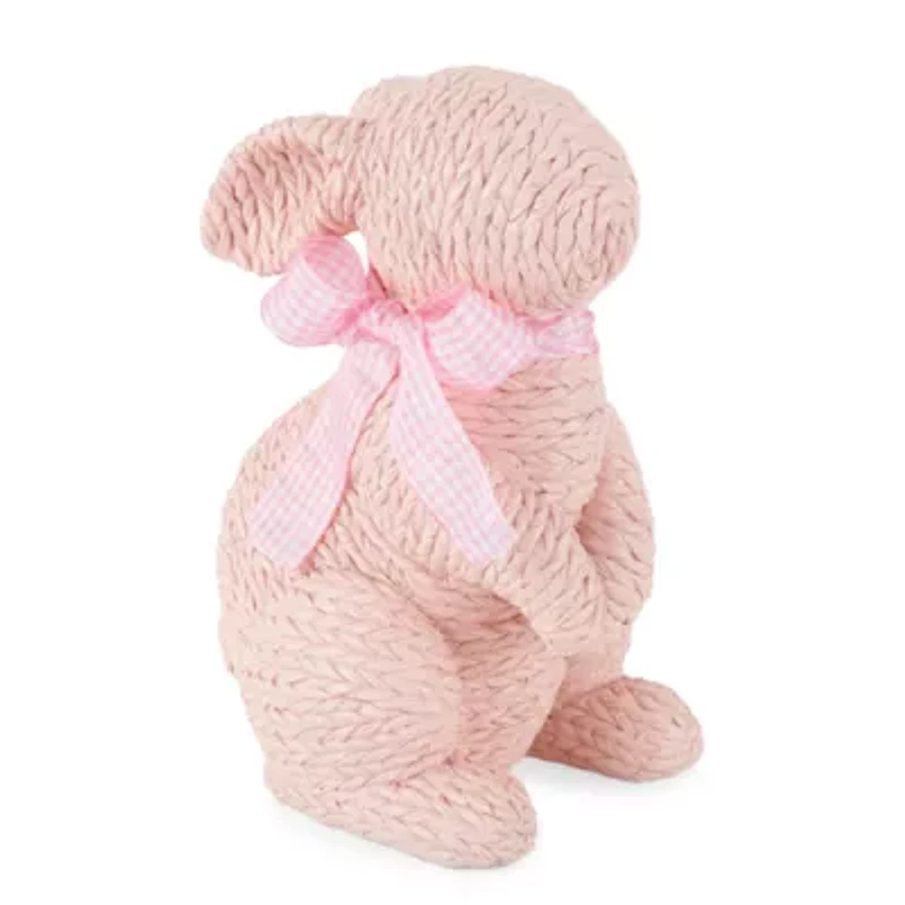 Linden Street Standing Jute Rope Bunny Easter Tabletop Decor