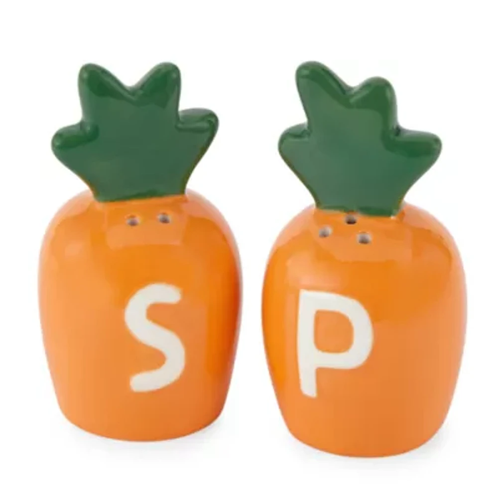 Linden Street Easter Carrot Stoneware Salt & Pepper Shaker