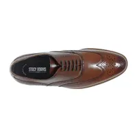 Stacy Adams Mens Dunbar Wing Tip Oxford Shoes