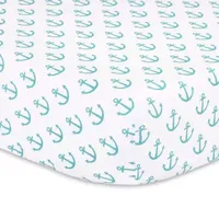 The Peanutshell Nautical 3-pc. Crib Bedding Set