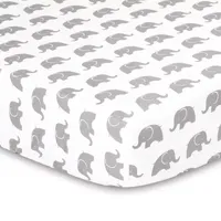 The Peanutshell Elephant Walk 3-pc. Crib Bedding Set