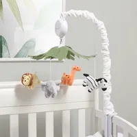 The Peanutshell Safari Animals Baby Mobile