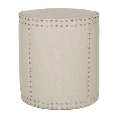 Paula Ottoman w/Nailhead Trim