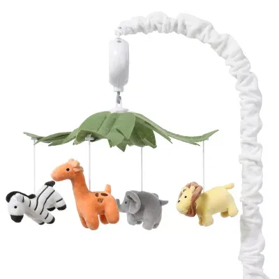 The Peanutshell Safari Animals Baby Mobile