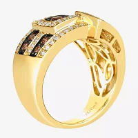 Le Vian® Ring featuring 3/4 CT. Chocolate Diamonds® 1/2 Nude Diamonds™ set 14K Honey Gold™