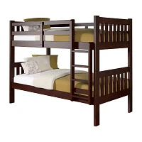 Austin Mission Twin over Bunk Bed