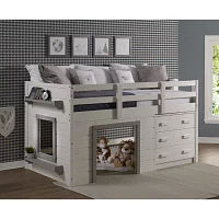 Sweet Dreams Twin Low Loft Bed