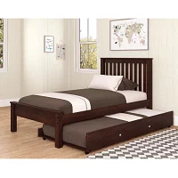 Contempo Twin Bed With Trundle