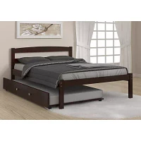 Econo Modern Full Bed with Twin Trundle