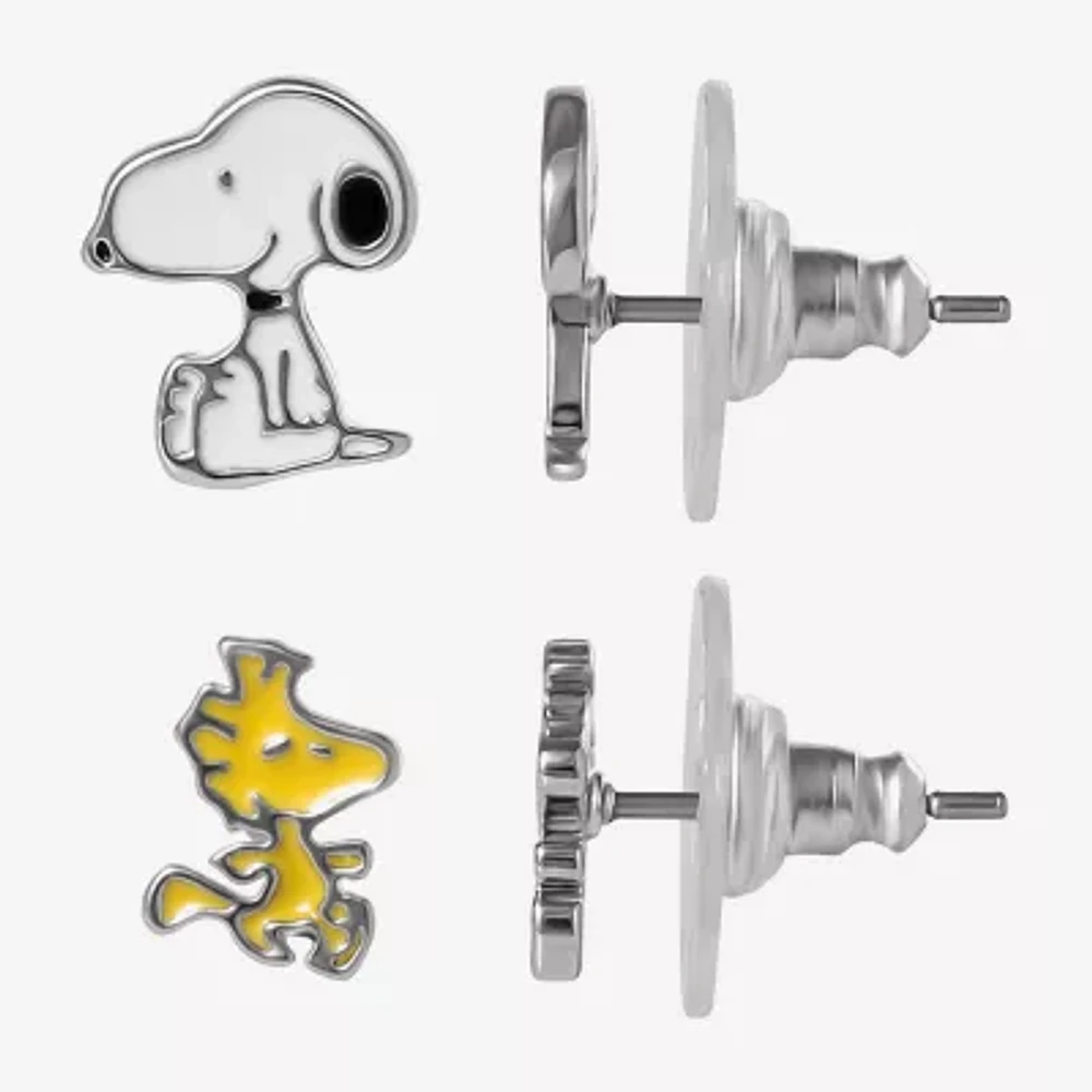 Woodstock 2 Pair Peanuts Earring Set