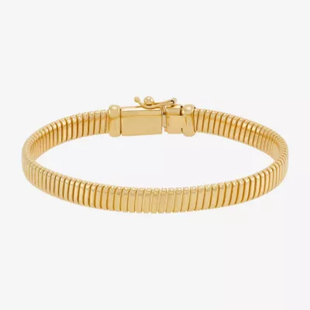 Made in Italy 14K Gold 7.25 Inch Link Link Bracelet