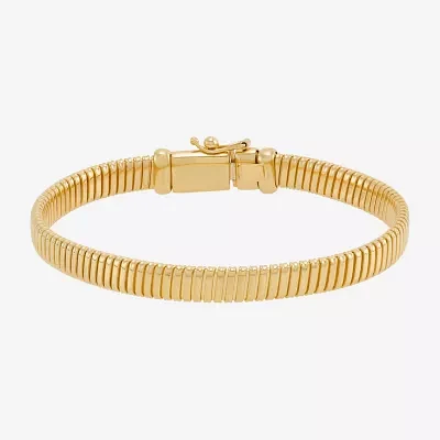 Made in Italy 14K Gold 7.25 Inch Link Link Bracelet