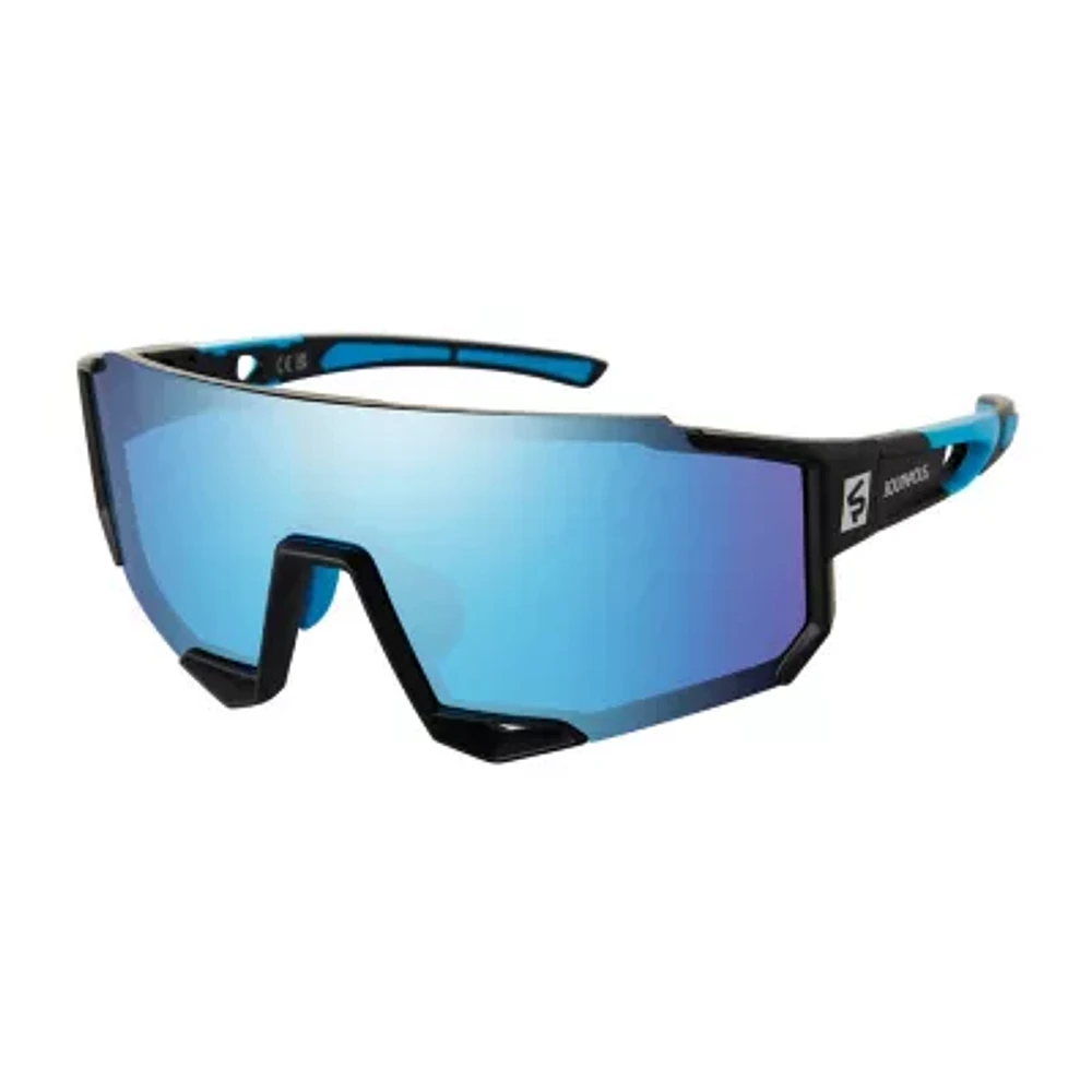 Southpole Mens Shield Sunglasses