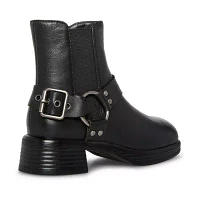 Madden Girl Little & Big Girls Rider Stacked Heel Motorcycle Boots