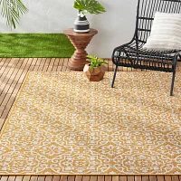 Nicole Miller Country Danica Geometric Outdoor Rectangular Area Rug