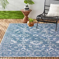 Nicole Miller Country Ayala Floral Outdoor Rectangular Area Rug