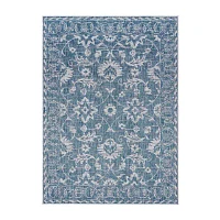 Nicole Miller Country Ayala Floral Outdoor Rectangular Area Rug