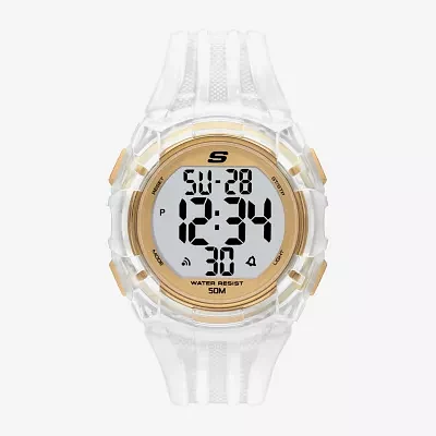 Skechers Mens Clear Strap Watch Sr1175