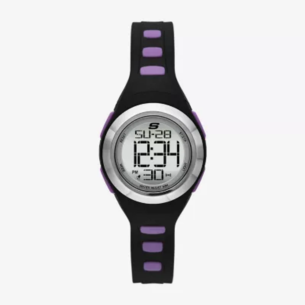 Skechers Womens Black Strap Watch Sr2144