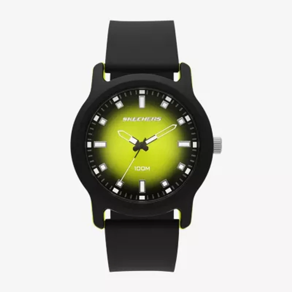 Skechers Mens Black Strap Watch Sr5219