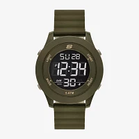 Skechers Mens Green Strap Watch Sr5223