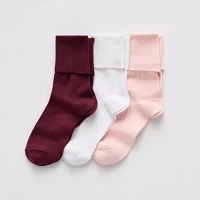 Mixit Everyday Essential 3 Pair Turncuff Socks Womens