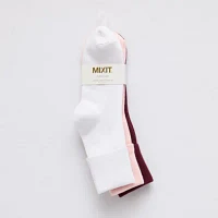 Mixit Everyday Essential 3 Pair Turncuff Socks Womens