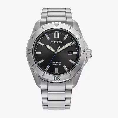 Citizen Mens Silver Tone Bracelet Watch Aw1840-50e