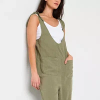 Arizona Sleeveless Overalls-Juniors