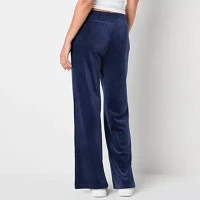 Juicy By Juicy Couture Womens Mid Rise Straight Track Pant-Juniors