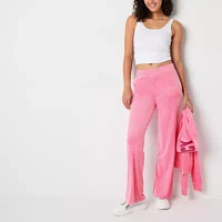 Juicy By Juicy Couture Womens Mid Rise Straight Track Pant-Juniors
