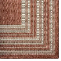 Nicole Miller Country Layla Bordered Outdoor Rectangular Area Rug