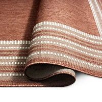 Nicole Miller Country Layla Bordered Outdoor Rectangular Area Rug