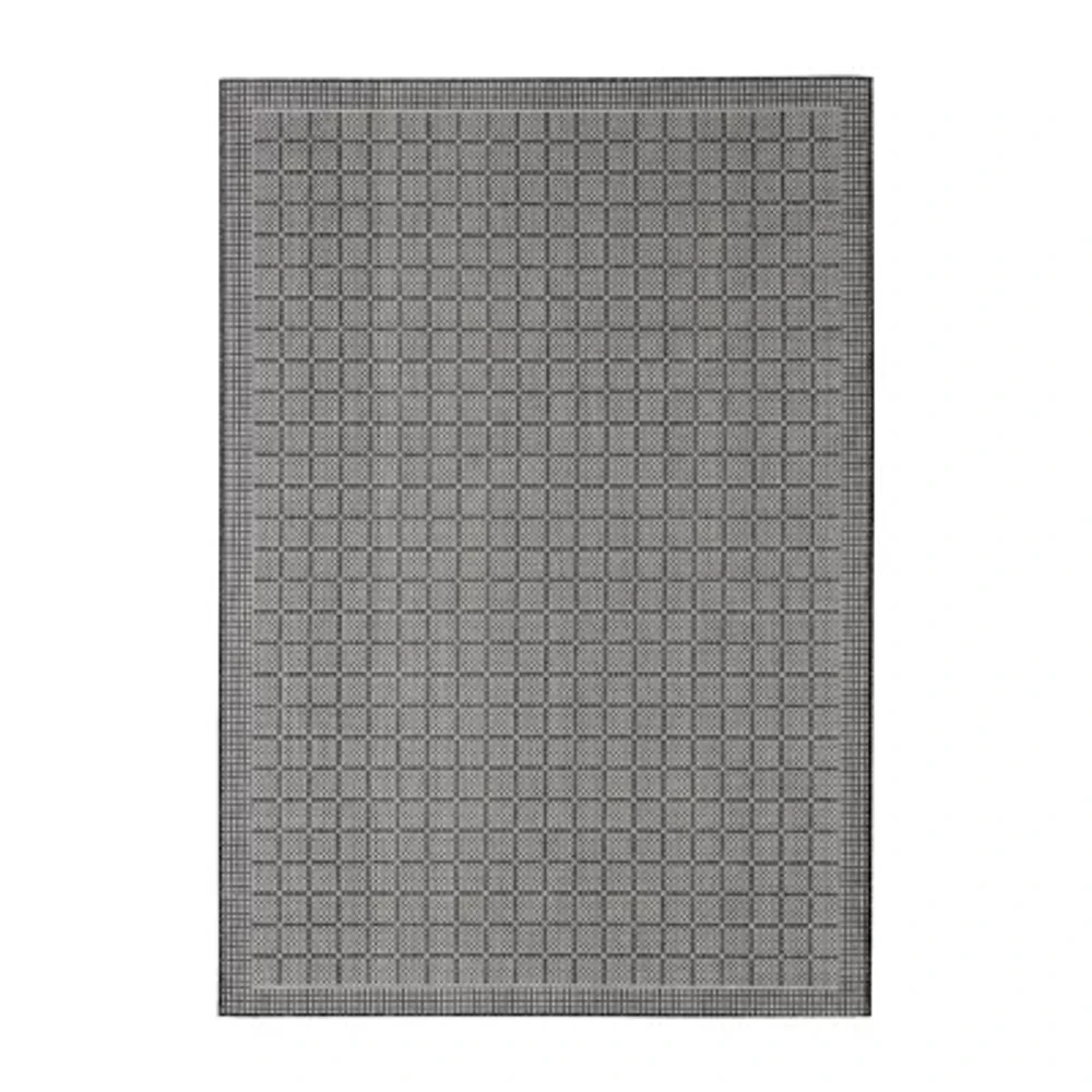 Nicole Miller Country Luna Geometric Outdoor Rectangular Area Rug