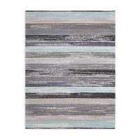 Nicole Miller Sofia Estelle Abstract Fade Resistant Washable Outdoor Rectangular Area Rug