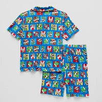 Little & Big Boys 2-pc. Super Mario Pajama Set