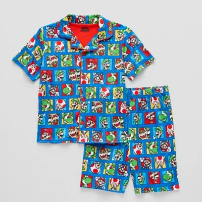 Little & Big Boys 2-pc. Super Mario Pajama Set